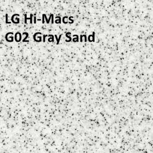Lg hi macs g02 gray sand
